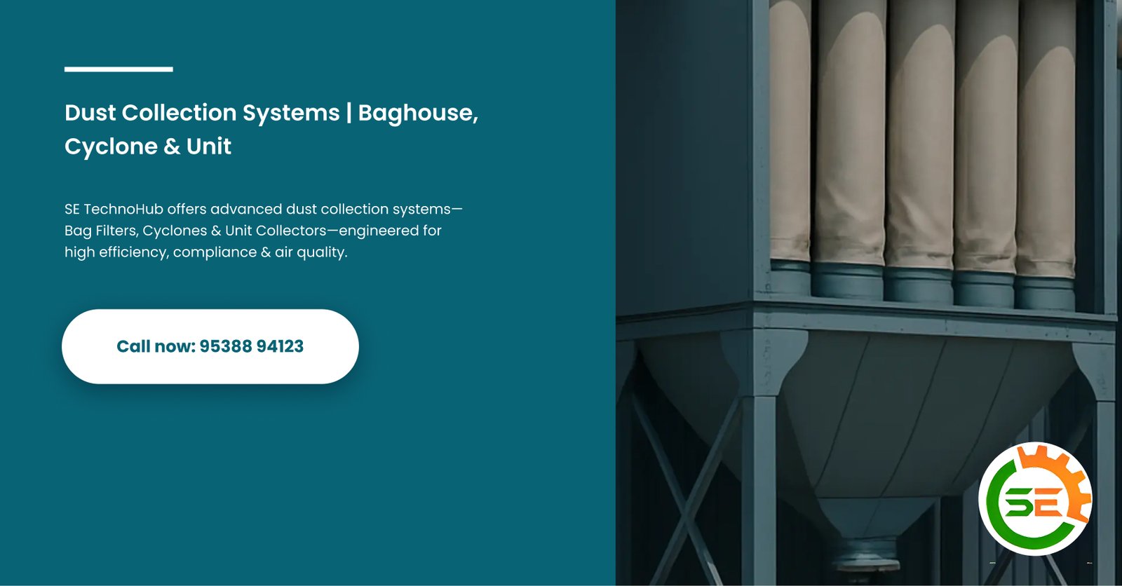 Dust Collection Systems | Bag Filters, Cyclones & Units